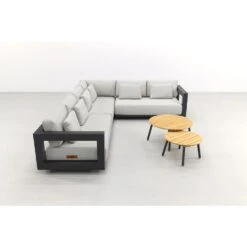 4 Seasons Metropolitan Loungeset 6-delig - Rechts - Lago Rond -VIDAXL Verkoop 1000073162 0103