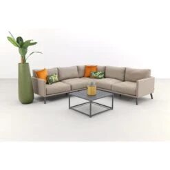 VDG New York Sunbrella Loungeset Taupe - Antraciet -VIDAXL Verkoop 1000073169 0102