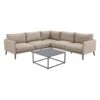 VDG New York Sunbrella Loungeset Taupe - Antraciet