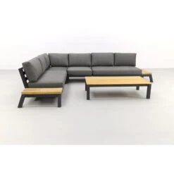 4 Seasons Empire Platform Loungeset 5-delig Met Mindo Tafel 150x75 Cm -VIDAXL Verkoop 1000073170 0103