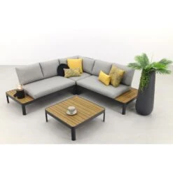 VDG Bonita Platform Loungeset - Antraciet -VIDAXL Verkoop 1000073177 0102