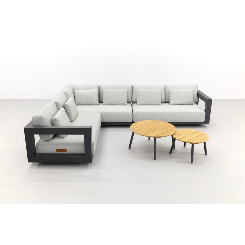 4 Seasons Metropolitan Loungeset 6-delig - Links - Lago Rond 2 4 Seasons Metropolitan Loungeset 6-delig - Links - Lago Rond - Afbeelding 2