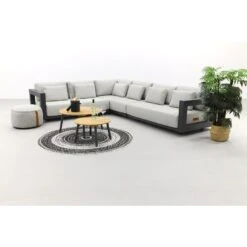 4 Seasons Metropolitan Loungeset 6-delig - Links - Lago Rond 6 4 Seasons Metropolitan Loungeset 6-delig - Links - Lago Rond -VIDAXL Verkoop 1000073184 0102