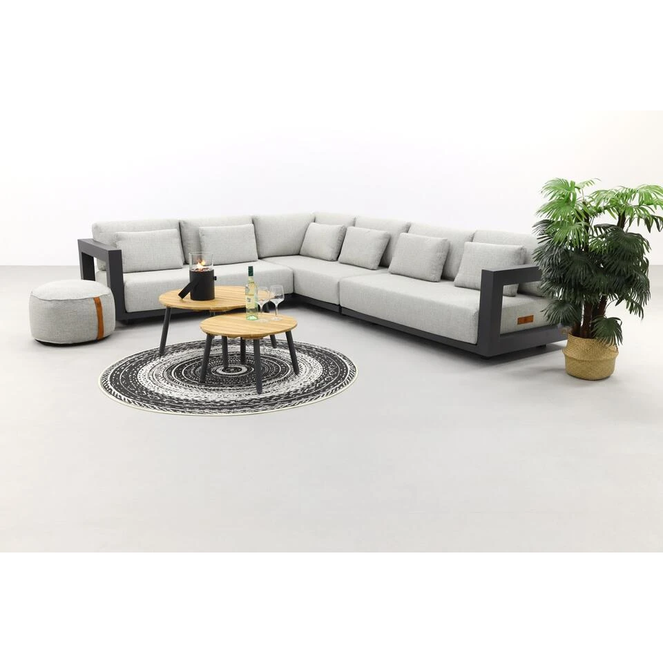 4 Seasons Metropolitan Loungeset 6-delig - Links - Lago Rond 3 4 Seasons Metropolitan Loungeset 6-delig - Links - Lago Rond - Afbeelding 3