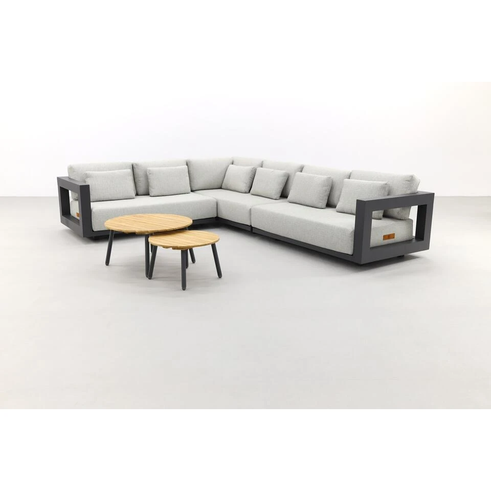 4 Seasons Metropolitan Loungeset 6-delig - Links - Lago Rond 4 4 Seasons Metropolitan Loungeset 6-delig - Links - Lago Rond - Afbeelding 4