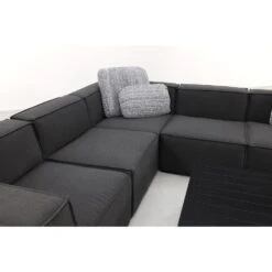 Liberty/Royalty Sunbrella Loungeset - Sooty - 8-delig -VIDAXL Verkoop 1000073565 0103