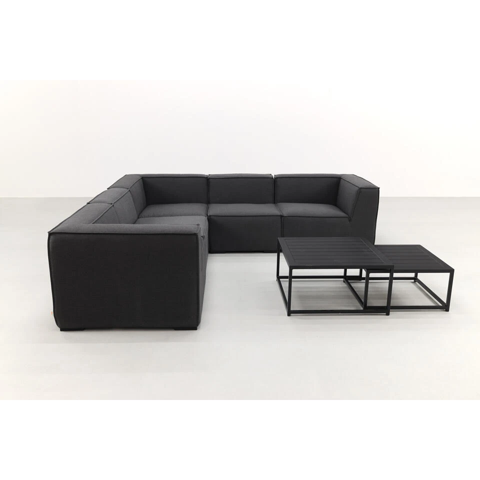 VDG Liberty/Royalty Sunbrella Loungeset - Sooty - 7-delig 3 VDG Liberty/Royalty Sunbrella Loungeset - Sooty - 7-delig - Afbeelding 3