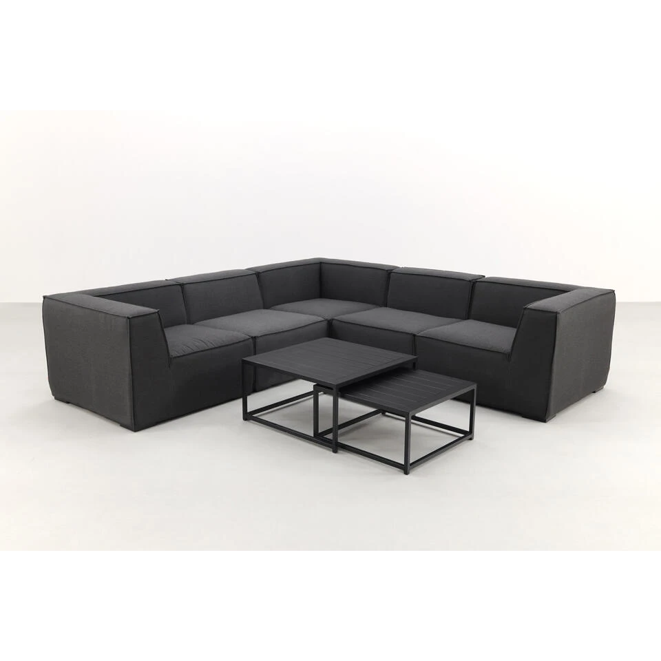 VDG Liberty/Royalty Sunbrella Loungeset - Sooty - 7-delig 4 VDG Liberty/Royalty Sunbrella Loungeset - Sooty - 7-delig - Afbeelding 4