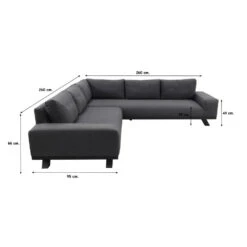 VDG Barcelona Sunbrella Loungeset - Sooty -VIDAXL Verkoop 1000073585 0103