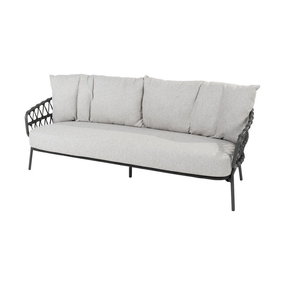 4 Seasons Calpi - 3-zits Loungebank - Antraciet 1 4 Seasons Calpi - 3-zits Loungebank - Antraciet