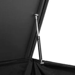 Tectake - Kussenbox Oslo - Zwart - 145x82,5x79,5cm -VIDAXL Verkoop 1000081770 0102