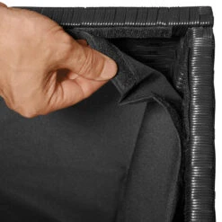 Tectake - Kussenbox Oslo - Zwart - 145x82,5x79,5cm -VIDAXL Verkoop 1000081770 0103