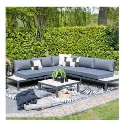 Garden Impressions Aurora Loungeset 4-delig - Donker Grijs 6 Garden Impressions Aurora Loungeset 4-delig - Donker Grijs -VIDAXL Verkoop 1000083124 0103