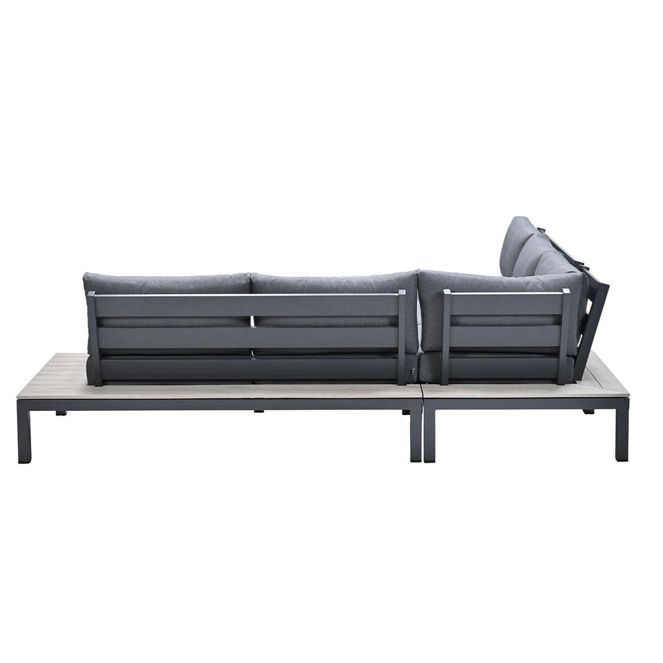 Garden Impressions Aurora Loungeset 4-delig - Donker Grijs 4 Garden Impressions Aurora Loungeset 4-delig - Donker Grijs - Afbeelding 4