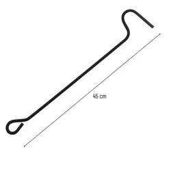 Orange85 Pook Haardset Zwart 10x48 Cm -VIDAXL Verkoop 1000085801 0101