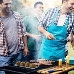 Orange85 Bbq Accesoires RVS Met Handvaten Zilver Aardappelbak -VIDAXL Verkoop 1000085823 0111