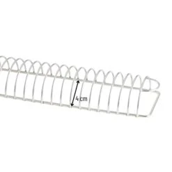 Orange85 Spareribs Rek Bbq Accesoires RVS 19 Rijen Zilver Ovenrooster -VIDAXL Verkoop 1000085824 0111