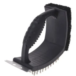 Merkloos Trendoz BBQ-barbecue Schoonmaakborstel - 3-in-1 - Zwart -VIDAXL Verkoop 1000087157 0100