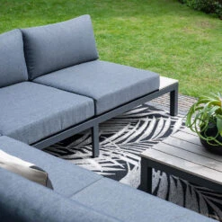 Garden Impressions Aurora Loungeset 5-delig - Donker Grijs -VIDAXL Verkoop 1000087182 0103