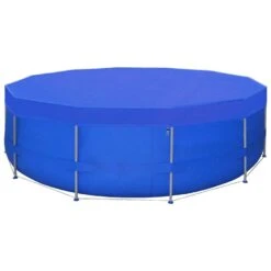 VidaXL Zwembadhoezen 2 St Rond 90 G/m² 540cm PE