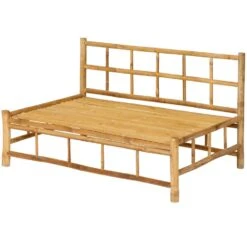 Exotan Ligbank Buiten - Bamboe - Bruin - 70x120x80