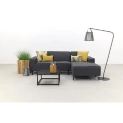 Boavista/Toronto Loungeset - Sooty - 3-delig - Links -VIDAXL Verkoop 1000092108 0103