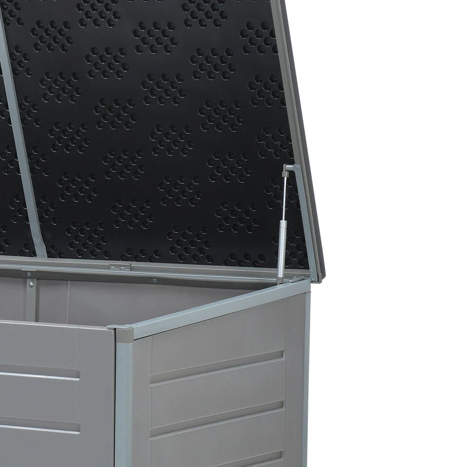 Garden Impressions Debas Containerkast 140x82x124 Cm Donker Grijs 2 Garden Impressions Debas Containerkast 140x82x124 Cm Donker Grijs - Afbeelding 2