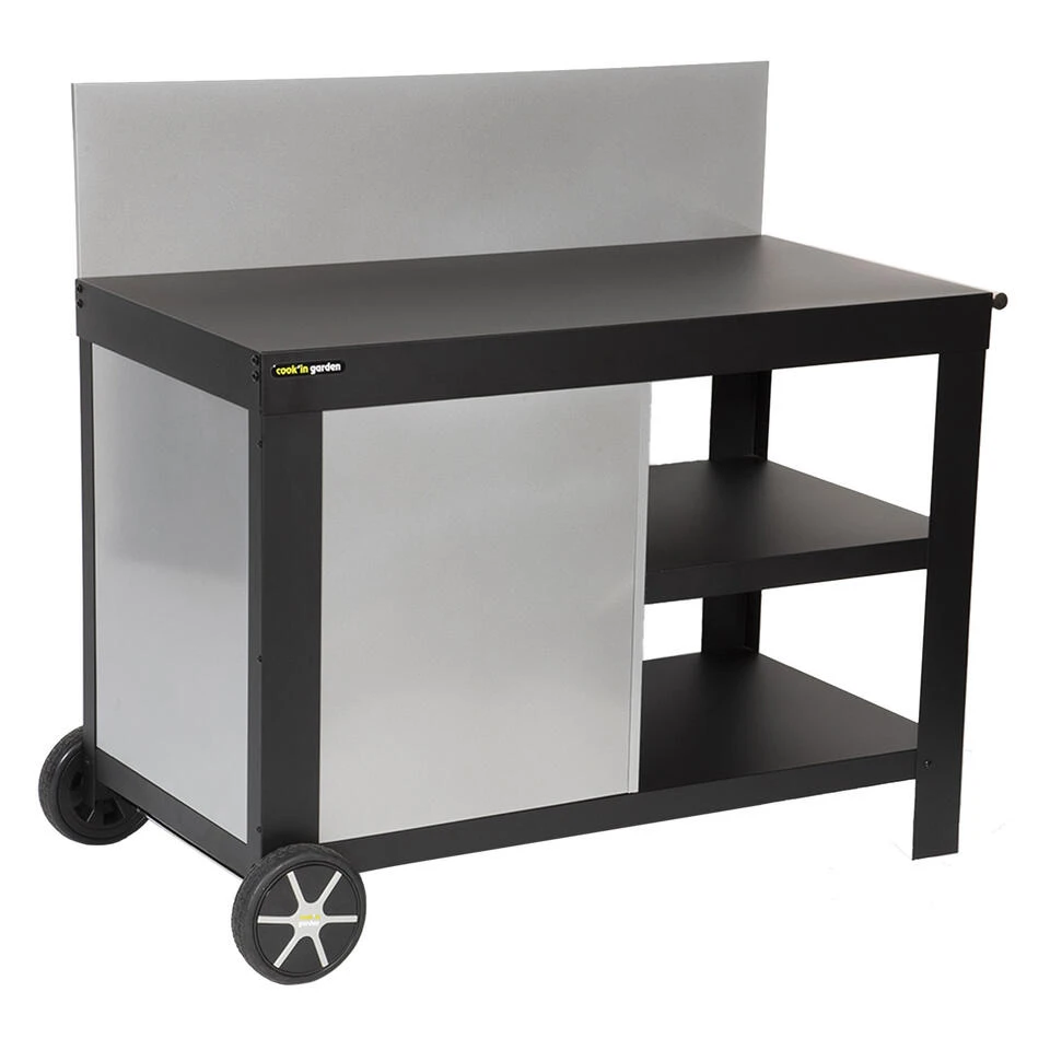 Cook'in Garden Trolleys NOVA - Zwart - Staal 1 Cook'in Garden Trolleys NOVA - Zwart - Staal