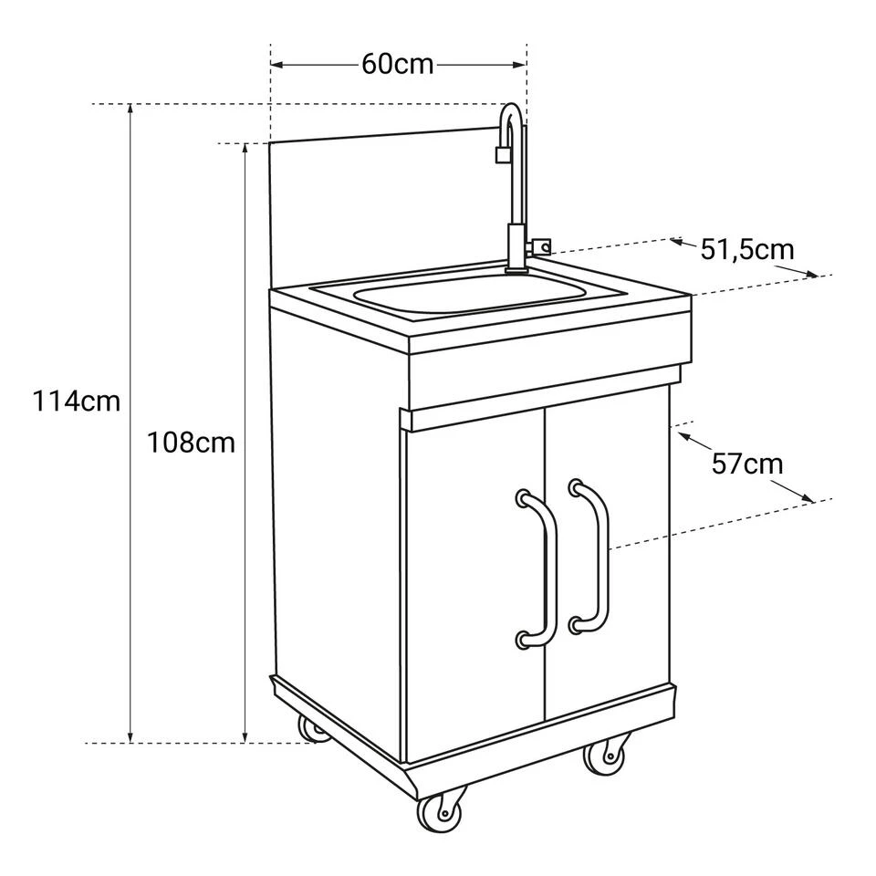Cook'in Garden Trolleys FIDGI - Zwart - Staal 4 Cook'in Garden Trolleys FIDGI - Zwart - Staal - Afbeelding 4