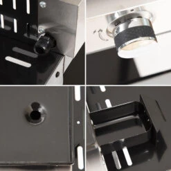 Happy Garden S MÉRIDA - Zwart - Staal -VIDAXL Verkoop 1000092264 0103