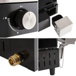 Cook'in Garden S FINESTA - Zwart - Gietijzer -VIDAXL Verkoop 1000092267 0103