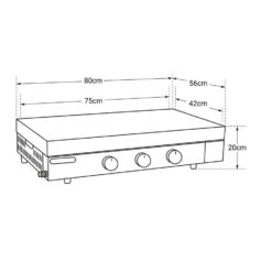 Cook'in Garden S FINESTA - Zwart - Gietijzer -VIDAXL Verkoop 1000092267 0104