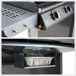 Cook'in Garden Grills FIESTA - Grijs - Staal -VIDAXL Verkoop 1000092304 0103