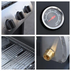 Happy Garden Grills HAWAÏ - Zwart - Staal -VIDAXL Verkoop 1000092306 0103