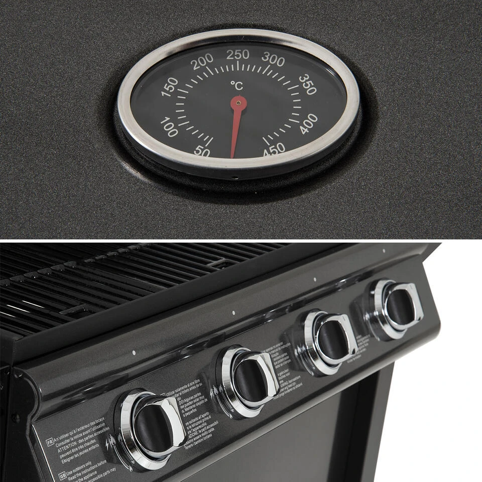 Happy Garden S RENO - Zwart - Staal 4 Happy Garden S RENO - Zwart - Staal - Afbeelding 4