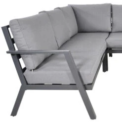 Loungehoekset Marah - Stof - Grijs -VIDAXL Verkoop 1000094350 0104
