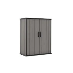 Keter Premier Opbergkast – 139,5x77x170cm – Grijs