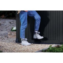 Keter Store-It-Out Midi Opbergbox - 880L - 132x71,5x113,5cm - Zwart -VIDAXL Verkoop 1000096151 0103