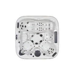 Grizzly Spas - Kodiak Spa - Sterling White With Grey