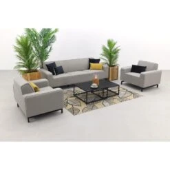 Boavista/Royalty Stoel-bank Loungeset - Nature Grey - 5-delig 7 Boavista/Royalty Stoel-bank Loungeset - Nature Grey - 5-delig -VIDAXL Verkoop 1000096771 0103