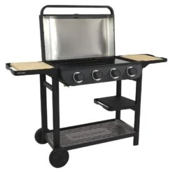 Happy Garden Grills FLAVO 70 - Zwart - Staal -VIDAXL Verkoop 1000097073 0102