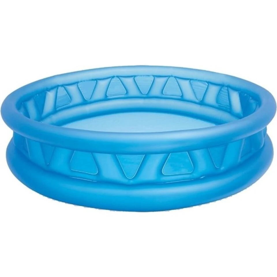 Intex Zwembad - Blauw - Opblaasbaar - Inclusief Voetenbad - 188 Cm 2 Intex Zwembad - Blauw - Opblaasbaar - Inclusief Voetenbad - 188 Cm - Afbeelding 2