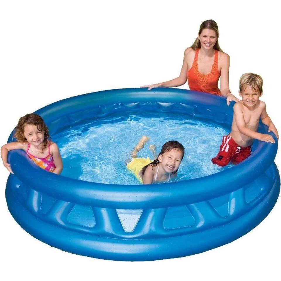 Intex Zwembad - Blauw - Opblaasbaar - Inclusief Voetenbad - 188 Cm 3 Intex Zwembad - Blauw - Opblaasbaar - Inclusief Voetenbad - 188 Cm - Afbeelding 3