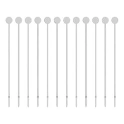 Elite Vaggan BBQ/barbecue Spiesen/vlees Groente Pennen - 4x - Rvs - 37 Cm