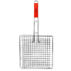 Elite BBQ Rooster - Klem Grill - Metaal/hout - 22 X 46 X 1 Cm