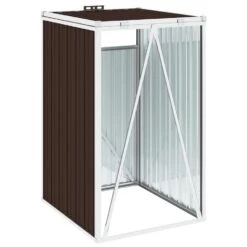 VidaXL Afvalbakberging 72x81x121 Cm Staal Bruin -VIDAXL Verkoop 145a7afe4dfc4fa79b906586f1e2aec6