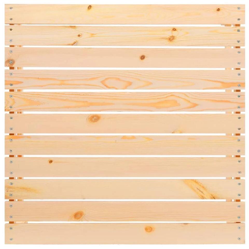 VidaXL 3-delige Loungeset Met Grijze Kussens Massief Grenenhout 4 VidaXL 3-delige Loungeset Met Grijze Kussens Massief Grenenhout - Afbeelding 4