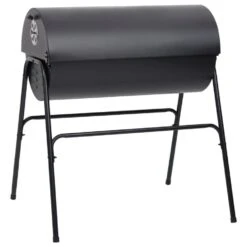 VidaXL Barbecuevat Met 2 Kookroosters 80x95x90 Cm Staal Zwart -VIDAXL Verkoop 1b8c559e0ef344b4a7bbacc68b939cdc