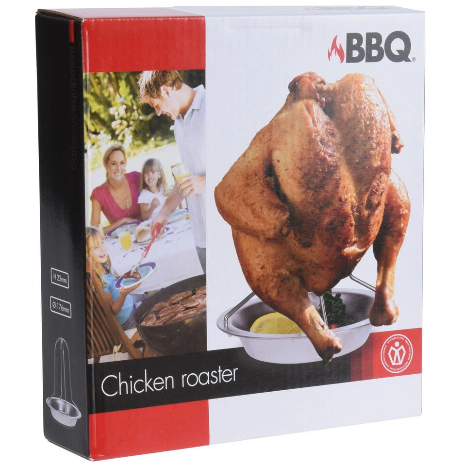 BBQ Collection Kiprooster - RVS - 20 Cm 2 BBQ Collection Kiprooster - RVS - 20 Cm - Afbeelding 2