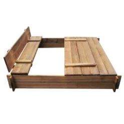 VidaXL Zandbak Vierkant Geïmpregneerd Hout 7 VidaXL Zandbak Vierkant Geïmpregneerd Hout -VIDAXL Verkoop 2f01666f53284661a414dff3aa89f9d2
